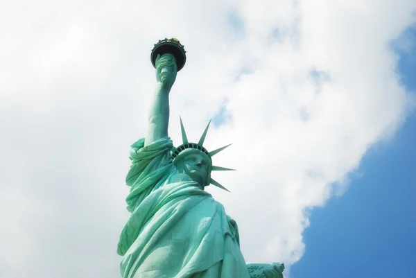 Статуя Свободи Стороні Фронт — стокове фото