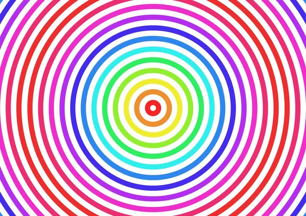 Rainbow rings — Stock Photo, Image