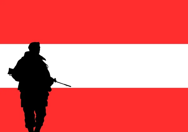 Soldat autrichien — Photo