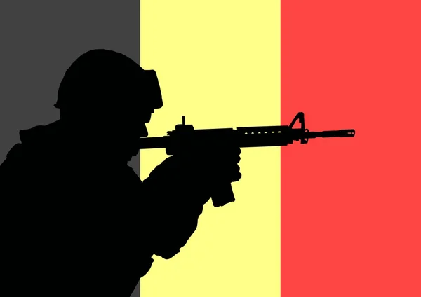 Soldado belga 2 — Fotografia de Stock