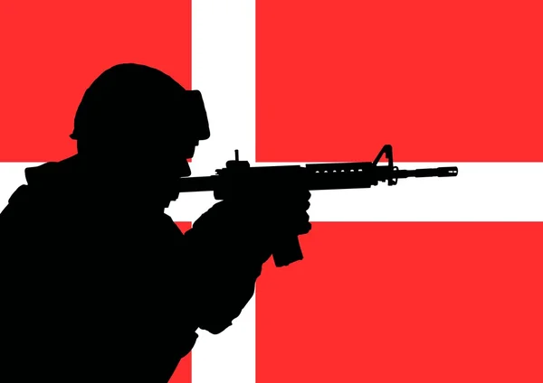 Soldado dinamarquês 2 — Fotografia de Stock