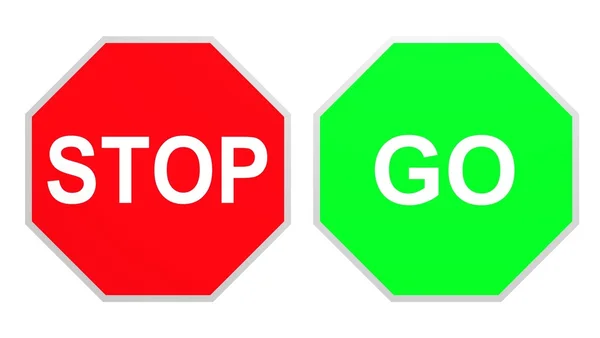 Stop Ga — Stockfoto