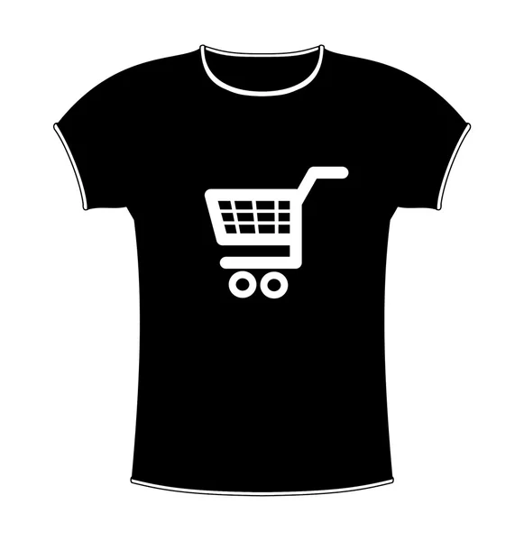 T-shirt shopping — Stockfoto