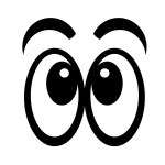 Cartoon Eyes — Stock Photo © darrenw #5302825