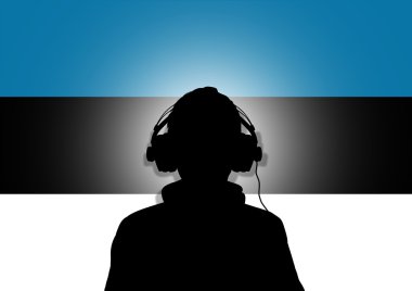 Estonia music clipart