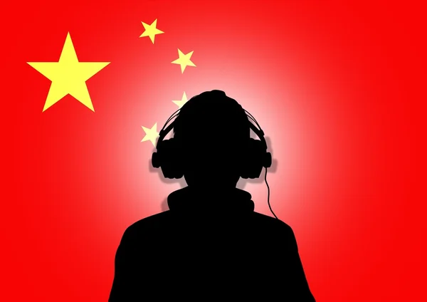 Musik aus China — Stockfoto