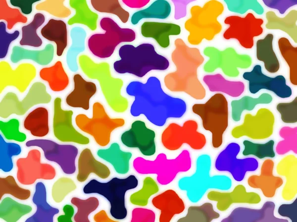 Colour blobs — Stock Photo, Image