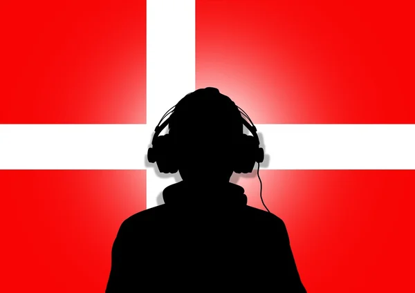 Danmark musik — Stockfoto