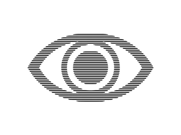 Olho monocromático — Fotografia de Stock