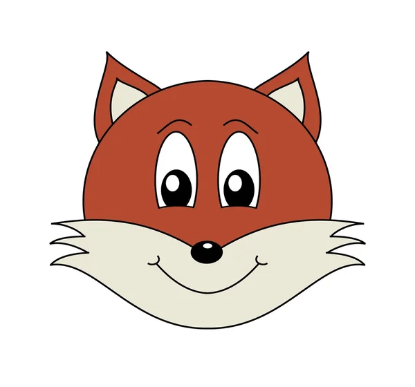 Fox huvud — Stockfoto