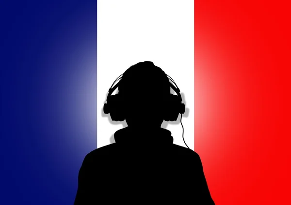 Frankrijk muziek — Stockfoto