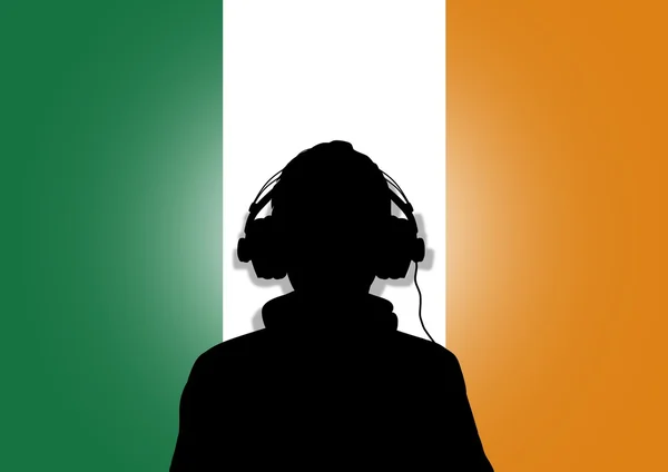 Írország zene — Stock Fotó
