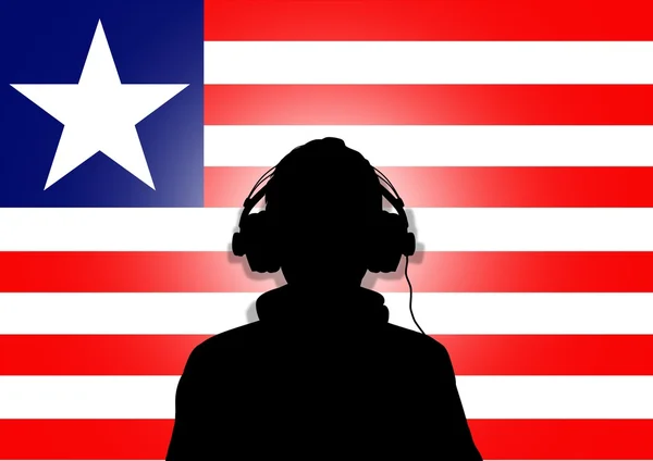 Liberia musik — Stockfoto
