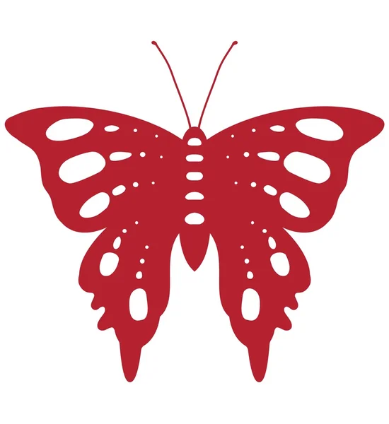 Red Butterfly — Stock Photo, Image