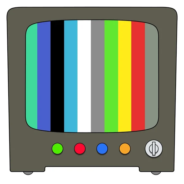 Telewizyjnych kreskówek — Zdjęcie stockowe