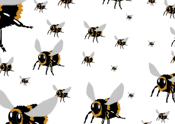 Die Bienen — Stockfoto