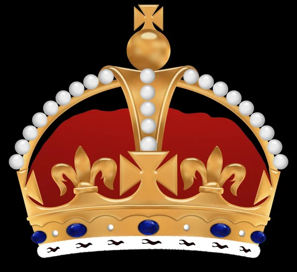 Золотая корона — стоковое фото