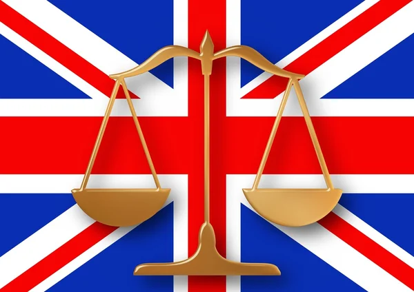 Wielka Brytania sprawiedliwości — Zdjęcie stockowe