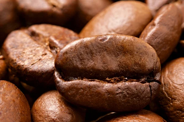 Primer plano de granos de café —  Fotos de Stock