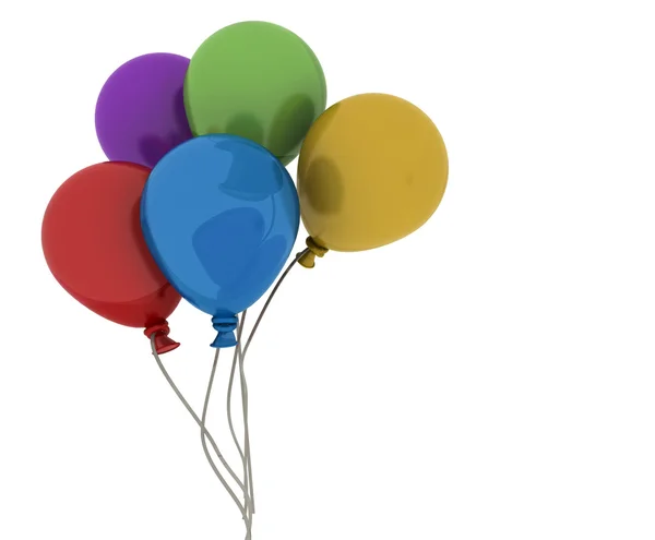 Μπαλόνια 3d — Φωτογραφία Αρχείου