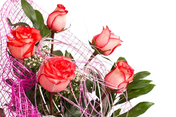 Bouquet of tea rose — Stock Photo, Image