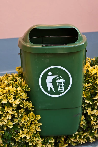 stock image The trashcan