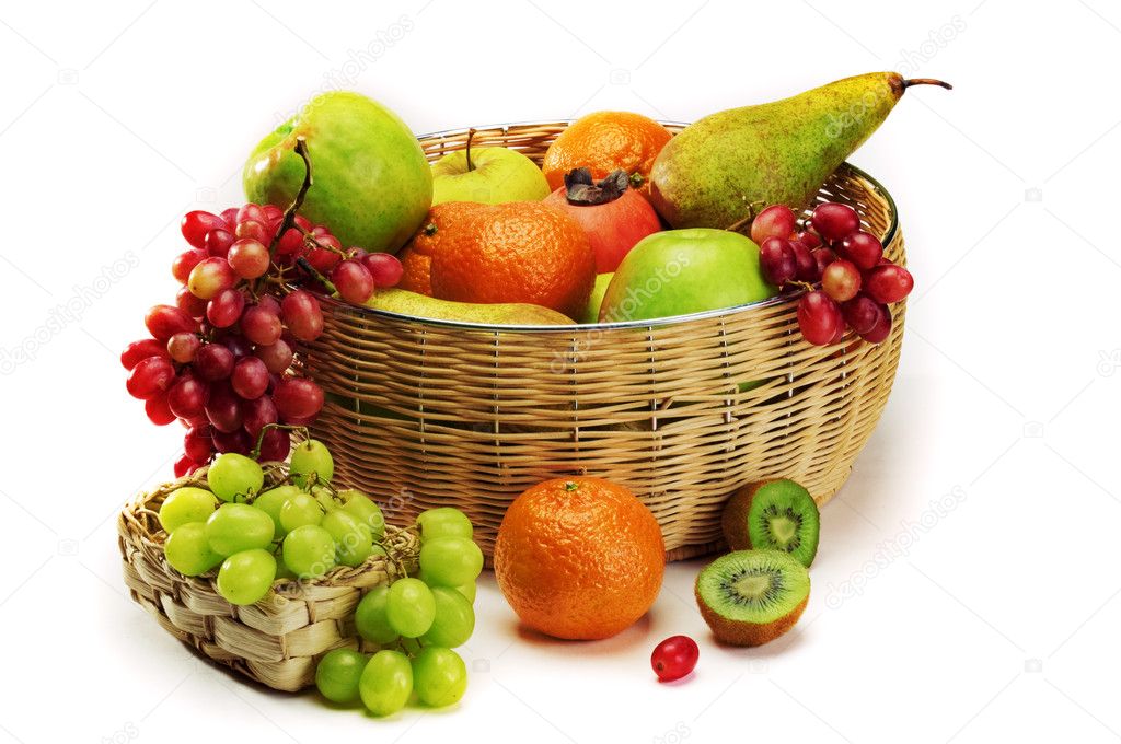 Fruit basket — Stock Photo © vaddoo #4677344