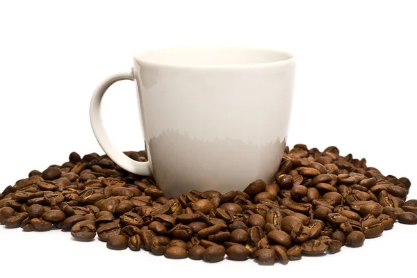 Pohár a káva — Stock fotografie