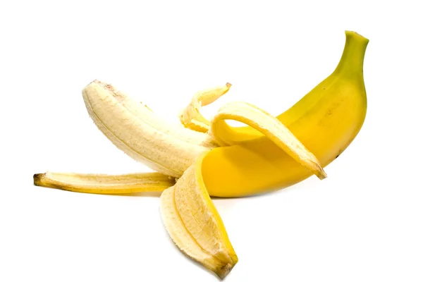 Обнаженный банан — стоковое фото