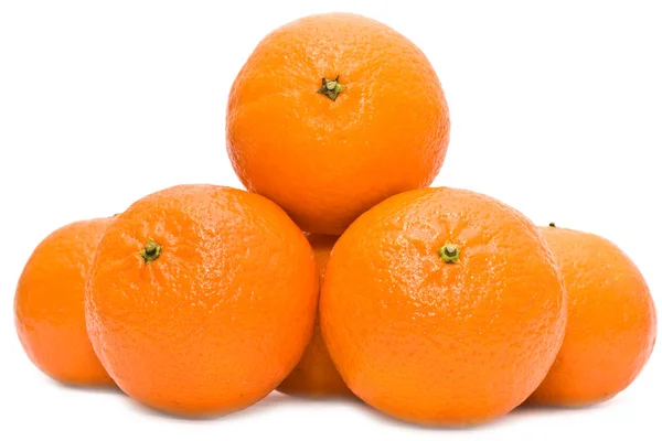 Помаранчевий mandarines — стокове фото