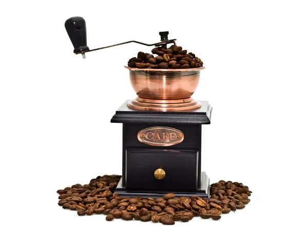 Krossning av kaffe — Stockfoto