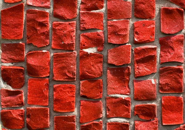 Červená mozaika — Stock fotografie