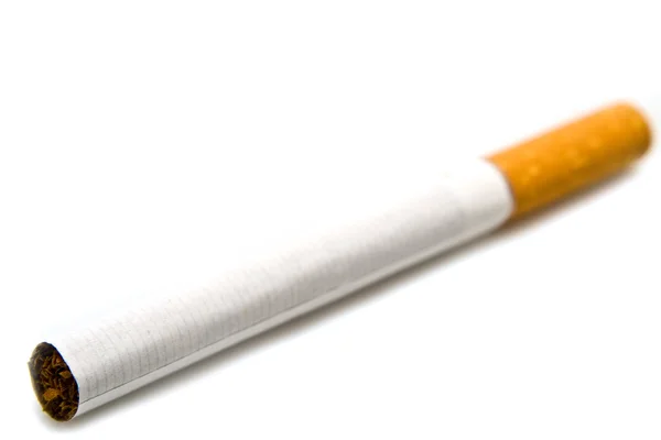Горизонтальная сигарета — стоковое фото