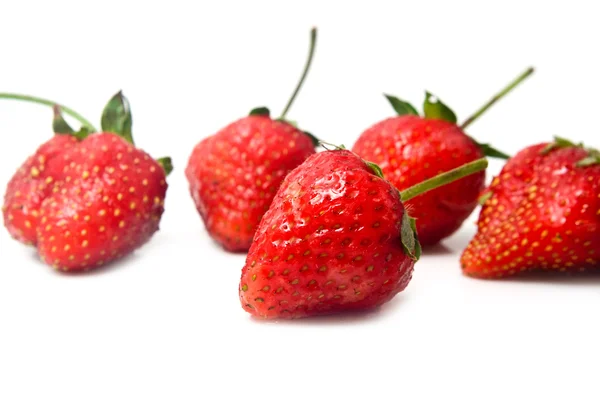 Red juicy strawberry — Stock Photo, Image