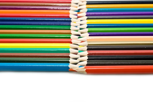 Lot of pencils — Stock Photo, Image