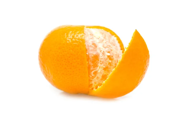 Спелый жёлтый мандарин — стоковое фото