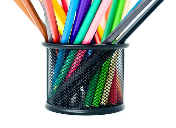 Los lápices son de apoyo — Foto de Stock