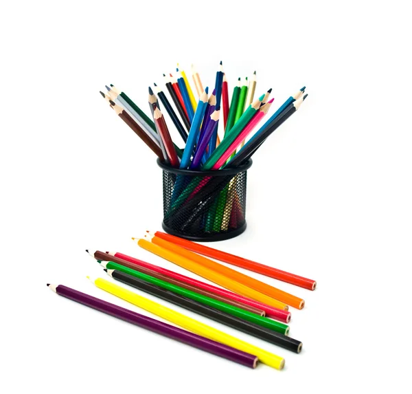 Stock image Pencils in support and outside