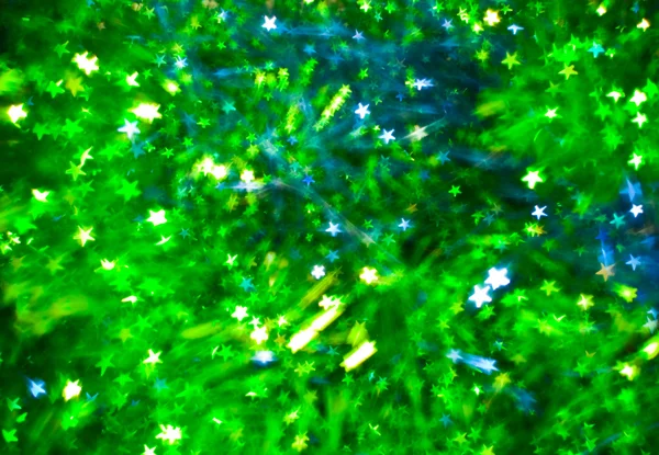 Зеленые звёздочки — стоковое фото