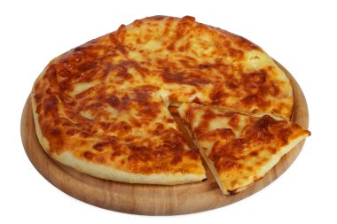 ahşap tahta üzerinde pizza