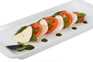 domates ve peynir İtalyanca - mozzarella