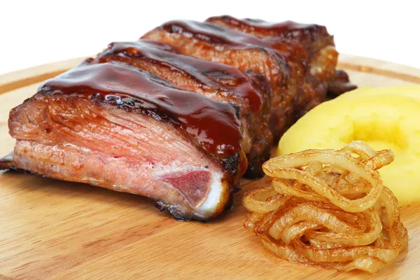 Pork ribs barbecue — Stock Photo, Image