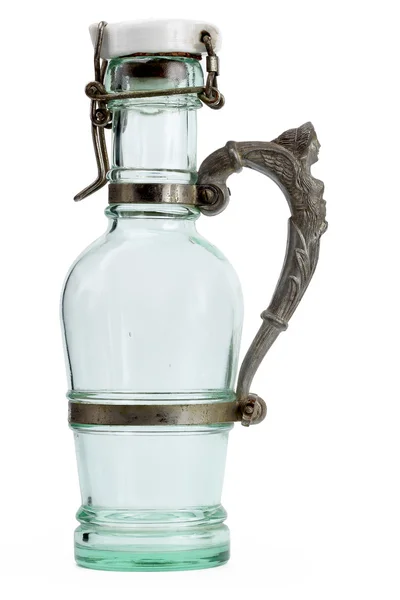 Старий скляна пляшка — стокове фото