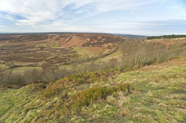 Vista da paisagem rural inglesa — Fotografia de Stock