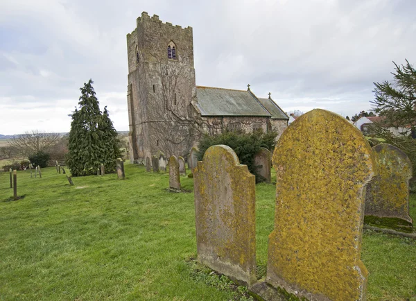 Uma igreja rural inglesa — Fotografia de Stock