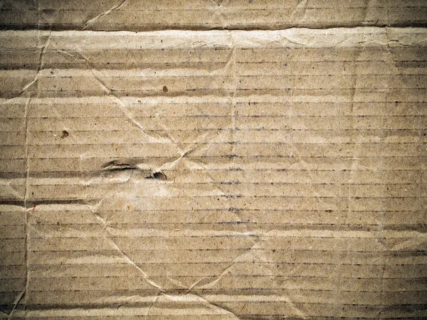 Texture of brown grunge cardboard — Stock Photo, Image
