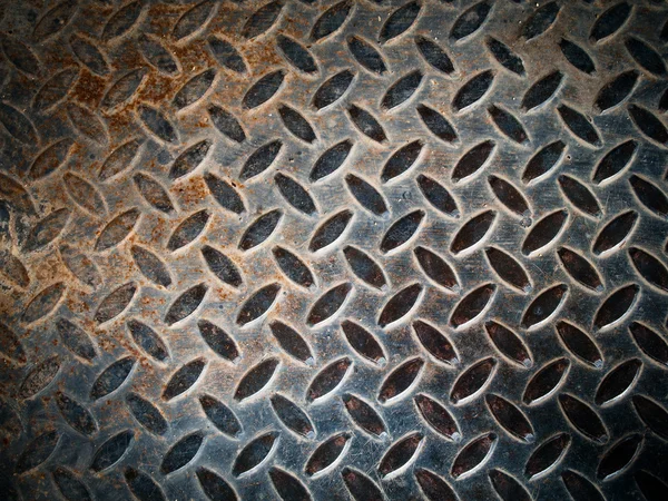 Grunge pavimento in metallo — Foto Stock
