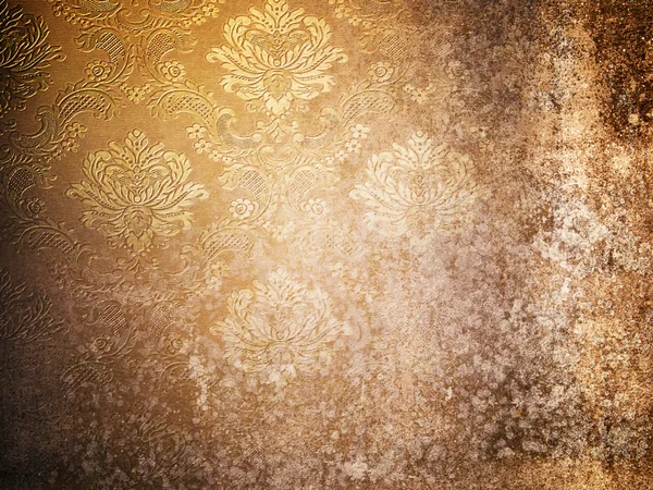Texture of Grunge old wallpaper — Stock Photo, Image