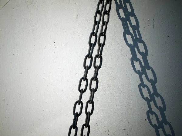 Cadeia sombra linear — Fotografia de Stock