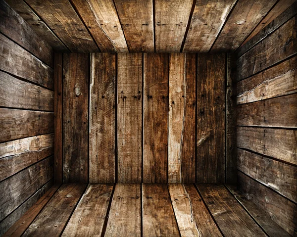 Struttura scatola di legno — Foto Stock